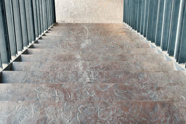 Concrete Stair Stamping in Poulsbo