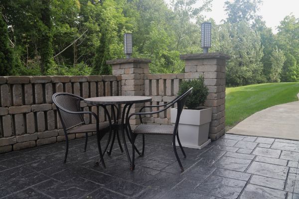 Stamped Cement Patio Service in Poulsbo