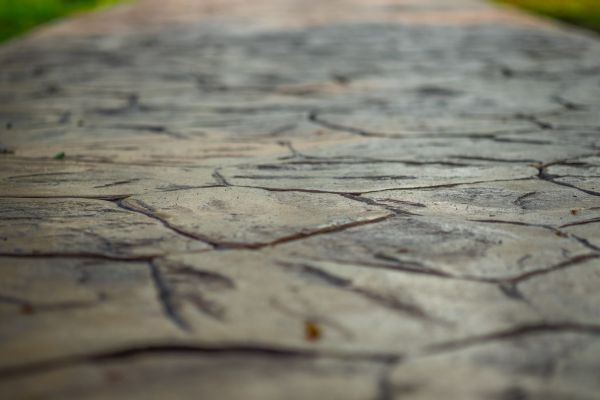 Textured Concrete Paving in Poulsbo
